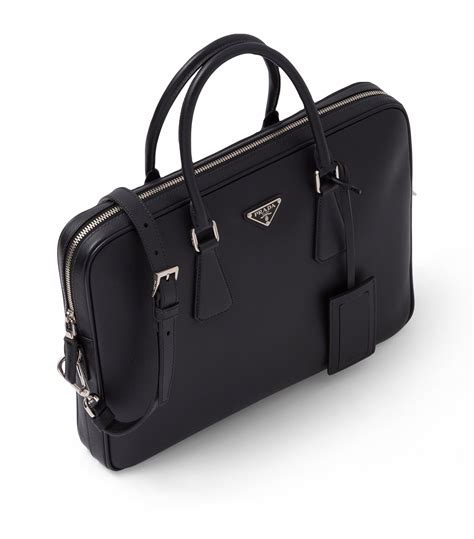 prada briefcase saffiano